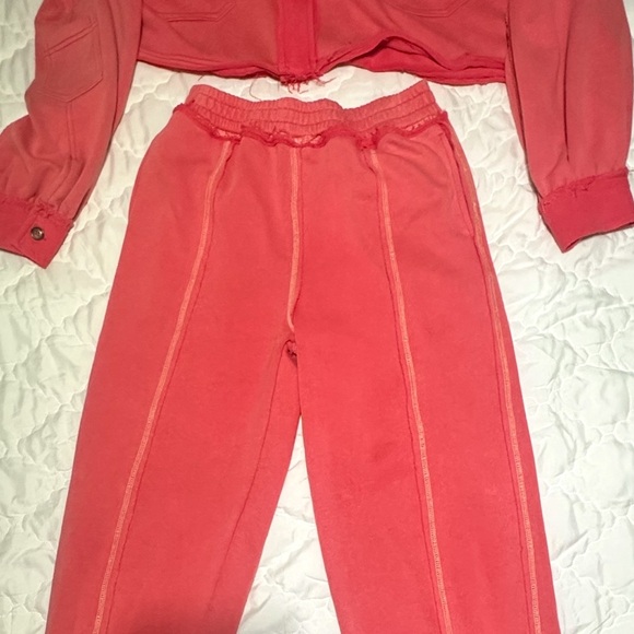 POL Other - POL Women Pink Jogger set